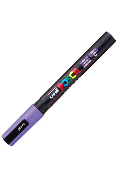 Uni Pc-3M Posca Marker - 0.9-1.3mm Lilac