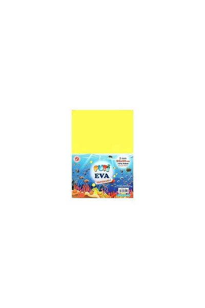 Puti Adhesive Eva 20x30 cm Pack of 10 Mixed Colors