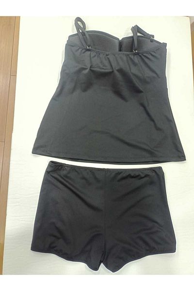 Kom SOLID COLOR TANKINI SWIMSUIT