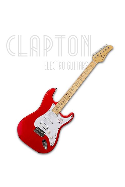 Clapton Str-10 Rd Elektro Gitar