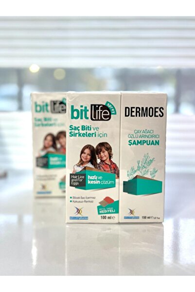 Dermoes Bit Life 150ml +100ml Sprey 2'li Set