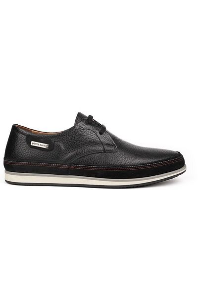 Pierre Cardin 62333 Μαύρα κορδόνια καθημερινά casual ανδρικά παπούτσια