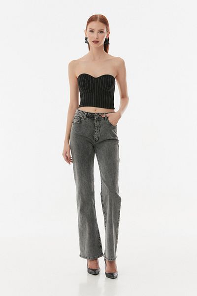 Fulla Moda Ριγέ Slim Fit Μπρες