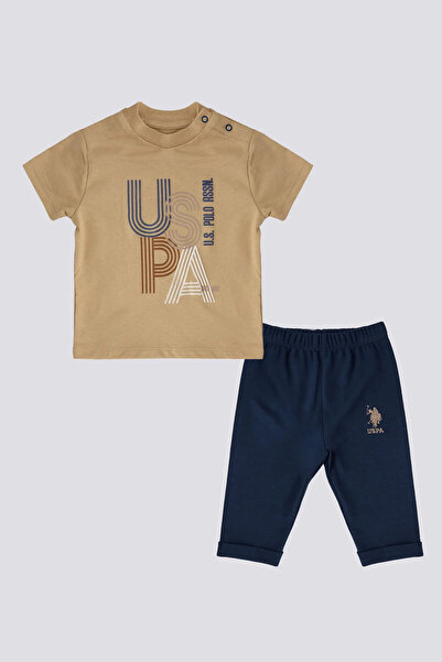 U.S. Polo Assn. U.S. Polo Assn. Krem Erkek Bebek Takım