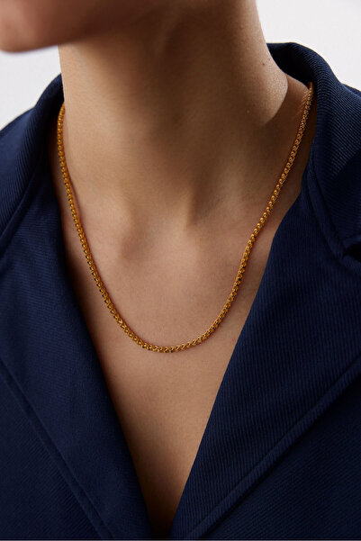 YAVUZ KUYUMCULUK 14 Ayar Altın Güverse Zincir