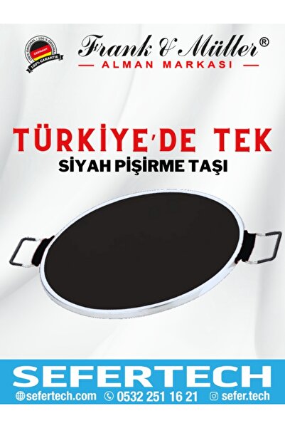 Genel Markalar Pm-27 Taş Fırın Siyah Pişirme Taşı Taş Fırın Için