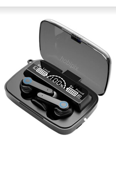 HOBİPİX Kablosuz Kulaklık Powerbankli El Fenerli Göstergeli 5.1 Stereo Blueto...