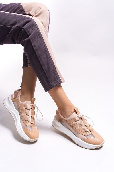 Riccon Yeelluna Damen Sneaker00122353 Beige