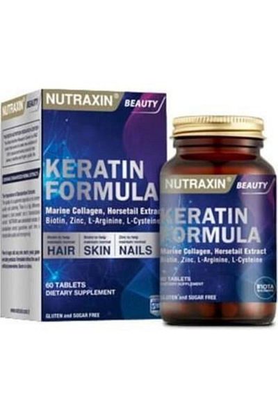 Nutraxin 60 Tablets with Keratin Formula