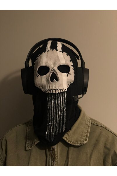 Genel Markalar Call Of Duty Modern Warfare Ghost Maskesi Bez Dahil Değilidr