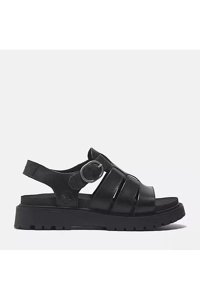 Timberland Sandale negre Claremont Way Fisherman pentru femei