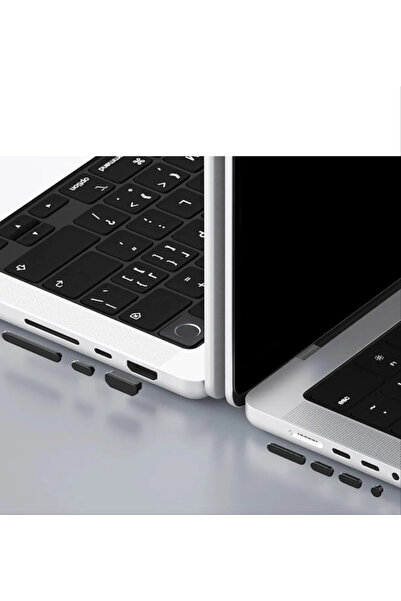 Nezih Case Apple Macbook / A3113 / A3114/ A2992 / A2991 / A2912 / A3240 Uyumlu 9'lu Toz Önleyici Tıpa Seti