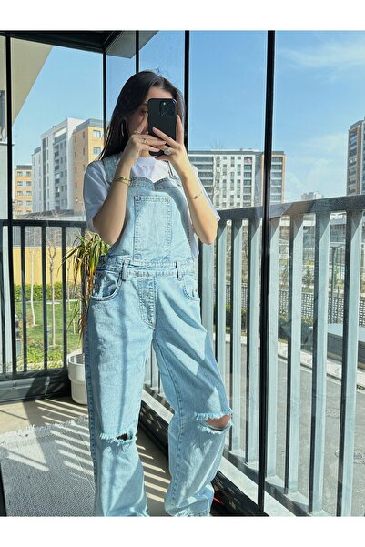 tugenatelier Denim Salopet