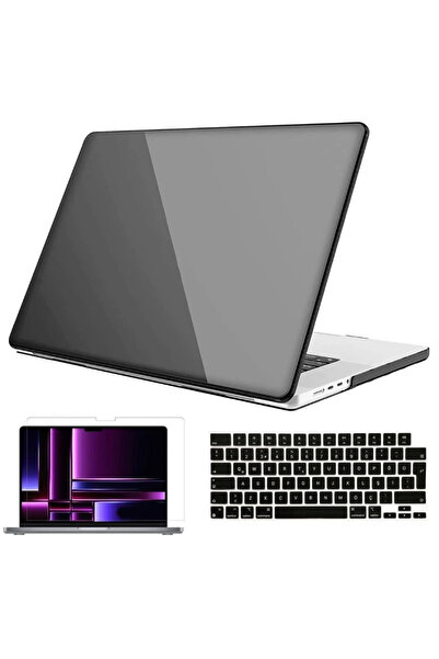 Nezih Case Macbook Air 15” M2 A2941 / M3 A3114 / M4 A3241 Uyumlu Alt Üst Kılıf / Klavye Kılıfı /ekran Koruyucu