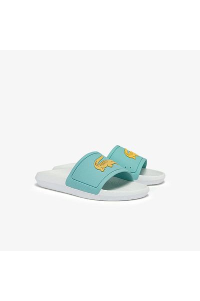 Lacoste white sandals best sale