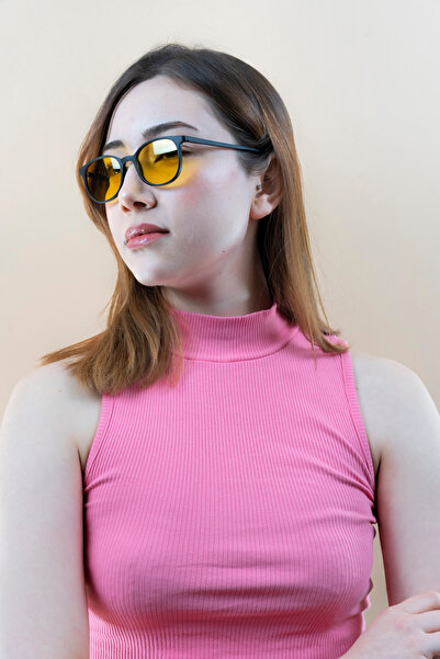 LUNOX Matte Black Polarized Antifar Driver Glasses