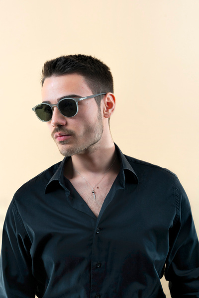 LUNOX Freya Unisex Smoked Polarized Sunglasses