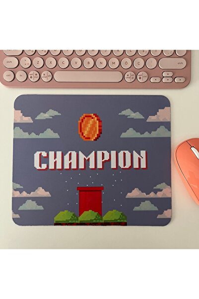 Duxy Sevimli Oyuncu Mouse Pad, 21x17 cm, Kaymaz Taban, Ev, Ofis ve Oyun için Rahat ve Yumuşak Mousepad