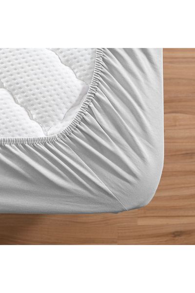 Altın Yaprak Single Elastic 100% Cotton Combed Sheet 1 Piece Pillow Case (50X70 CM)