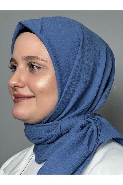 m moon scarf Eșarfă Mio Cazz Indigo Respirabil Textură specială - nu transpiră și nu greutate - cusut italian - practic
