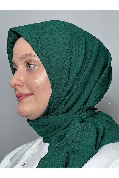m moon scarf Eșarfă Mio Cazz Verde Respirabil Textură specială - Nu transpiră și nu adaugă greutate - Cusut italian - practic