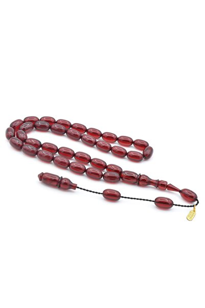 Murty99 Hakkı Usta Semnat Breloc cu Tăiere Capsulă Roșu Chihlimbar Compresat