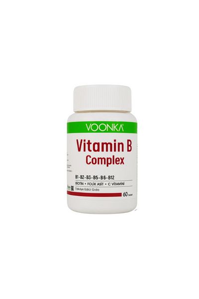Voonka MFREYON00537 - Vitamin B Complex 60 Tablets