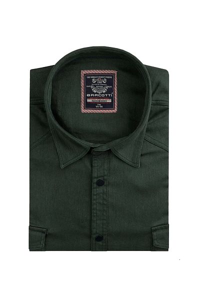 marufshop Cămașă din denim cu mânecă lungă pentru bărbați, potrivită pentru bărbați, mărime mare, între 118-191 kg, ulei