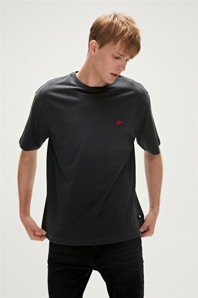 Bad Bear Daydream Oversize T-shirt Anthracite Basic Men's T-Shirt