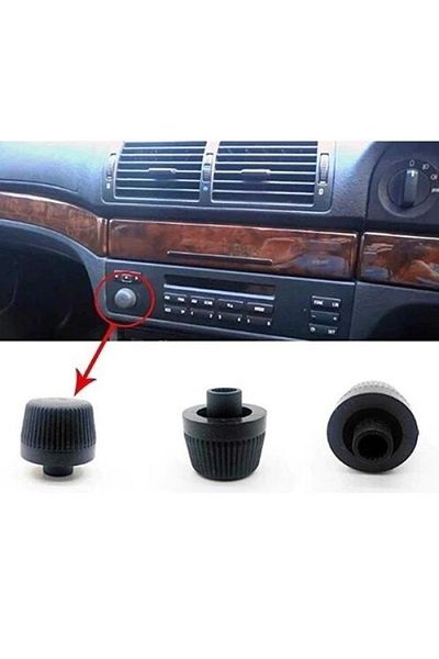 Behin Dizayn For BMW X5 E53 Radio Cd Audio Knob Cover 1998-200665828372162