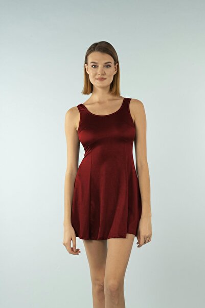 Estiva Μαγιό φόρεμα - Βουργουνδίας