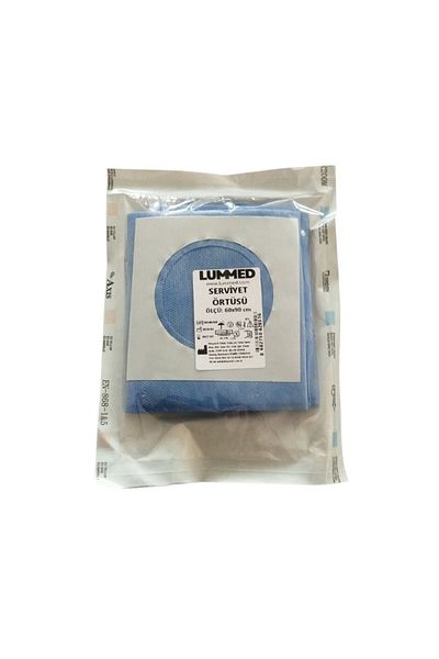 lummed - غطاء لاصق مثقوب للخدمة 60x90 - 25 قطعة