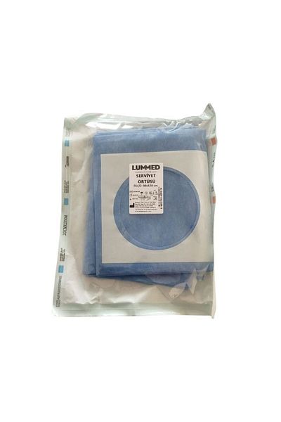 lummed - غطاء لاصق مثقوب للخدمة 90X120 - 10 قطع