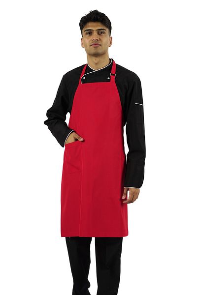 SEZA TEKSTİL Cook Waiter Chef Barista Cafe Apron Kitchen Apron with Pockets (Alpaca Fabric)
