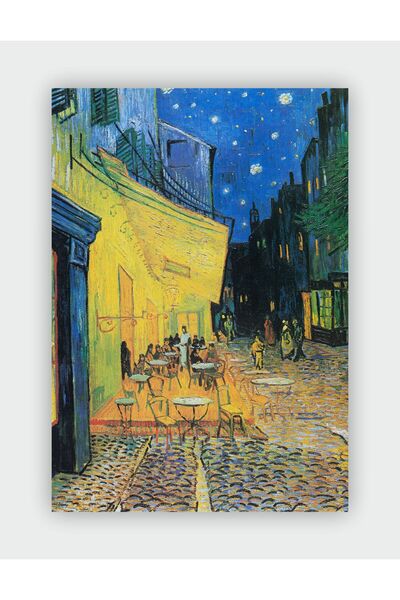 fırsatlar diyarı Café Terrace At Night, 1888 Vincent Van Gogh Duvar Posteri -...