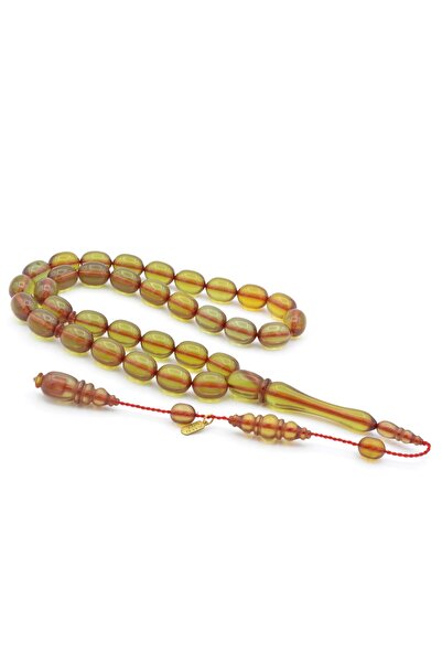 Murty99 Hakkı Usta Semnat Mandrină Cutie Verde Strângere Chihlimbar Tesbih