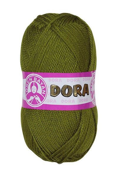 Ören Bayan Ören Dora Knitting Yarn Green (076) Pack of 5