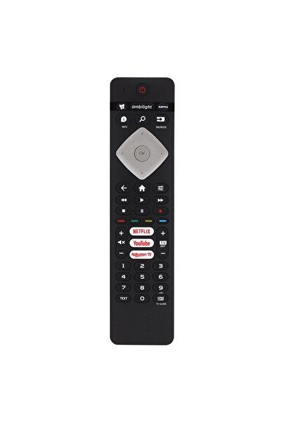 Philips LCD LED KUMANDA PHILIPS H0357C NETFLİX YOUTUBE RAKUTEN AMBILIGHT TUŞL...