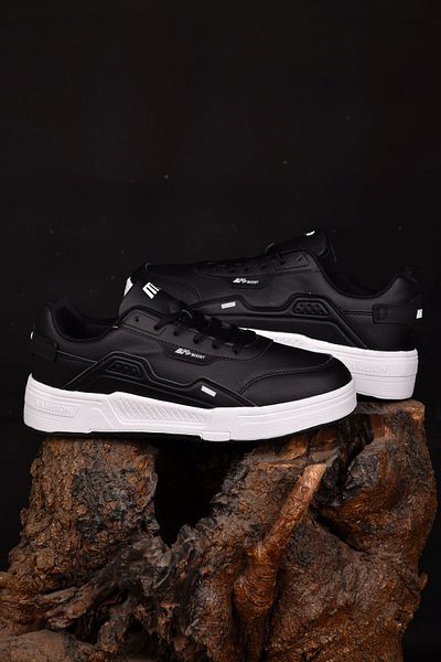 M.P. Men's Black Summer Anti-Sweat Anti-Slip Anti-Odor Full Orthopedic Style Sneaker Walking Shoes