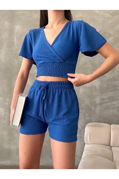 Elizan Set pantaloni scurți din țesătură Bürümcük