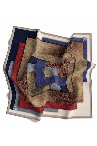 Levidor Yeni Sezon Trend Polyester 90x90 Twill (TİVİL) Eşarp Modeli Tesettür Nağme Ürünü