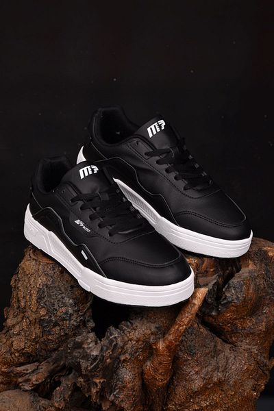 M.P. Men's Black Summer Anti-Sweat Anti-Slip Anti-Odor Full Orthopedic Style Sneaker Walking Shoes