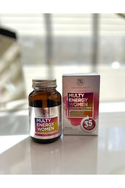 Naturalnest Women's Multi Energy 30 Tablets - Herbal Supplement