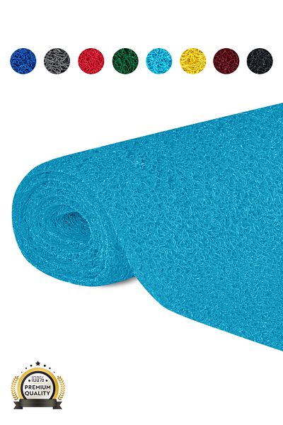 TBMPLASTİK Curly Mat Non-Slip Base Carpet Runner Door Mat