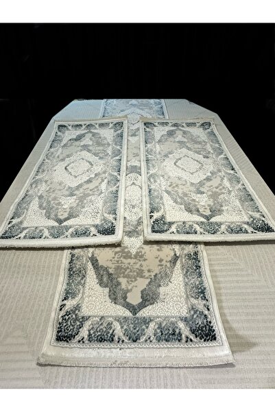İnci Yatak Odası Takım 3'lü Set Halı İnci