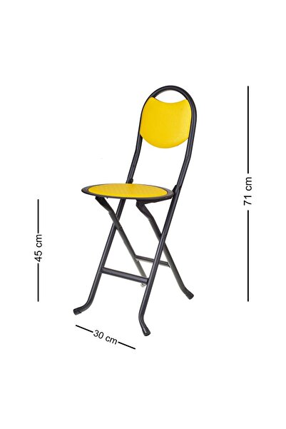 HASTUNÇ Hastunç- Katlanır Sandalye Sırtlı Cami Namaz Taburesi