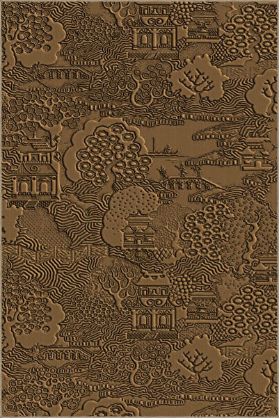 Rugs Modern Halı Kahverengi Renkte Geleneksel Dokuma Taban Halı 4013