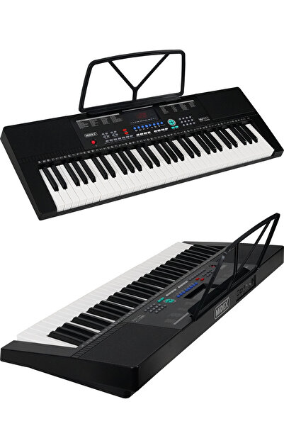 Midex Ps-2500ks Led Ekran 61 Tuşlu Org Klavye (STAND ÇANTA KULAKLIK MİKROFON NOTALIK METOD)
