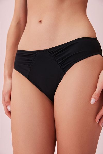 SUWEN Plissee-Bikinihose