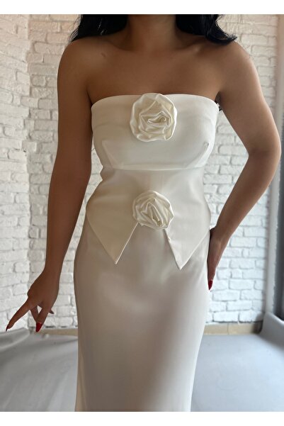 moneta boutique Γυναικείο μπουστάκι με στράπλες ροζ αξεσουάρ